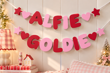 Load image into Gallery viewer, Personalised Christmas Name Garland π
