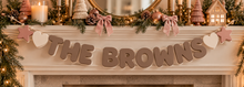Load image into Gallery viewer, Personalised Christmas Name Garland π