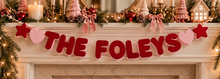 Load image into Gallery viewer, Personalised Christmas Name Garland π