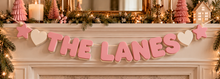 Load image into Gallery viewer, Personalised Christmas Name Garland 💗
