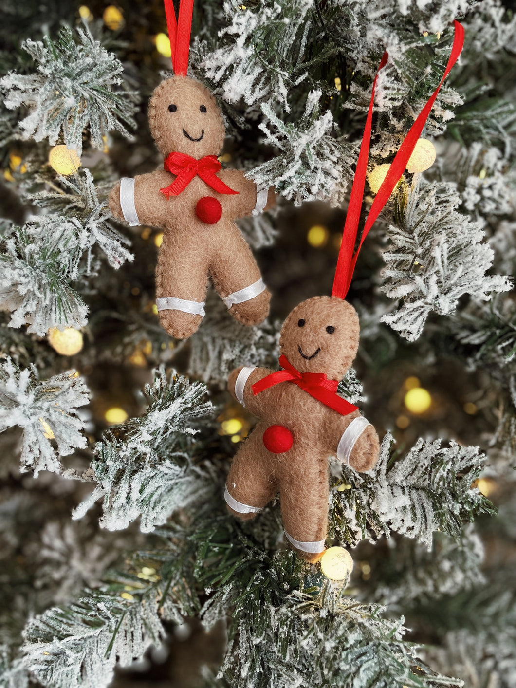 Handsome Little Gingerbread Man - Christmas Tree Decorations