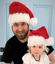 Load image into Gallery viewer, Toddlers Plush Santa Hat
